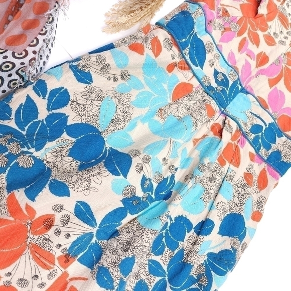 Jessica Simpson Floral Boho Dress Sz 8 - Picture 12 of 14